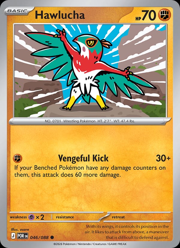 Hawlucha, ME03: Perfect Order · 046/088