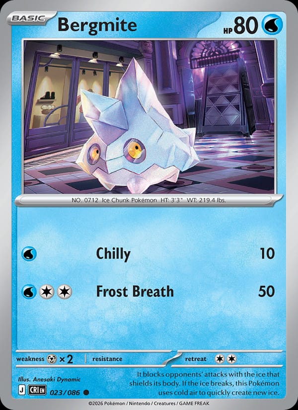 Bergmite, ME04: Chaos Rising · 023/086