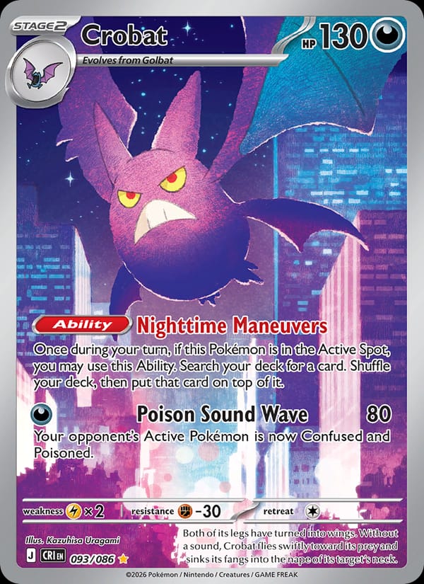 Crobat, ME04: Chaos Rising · 093/086