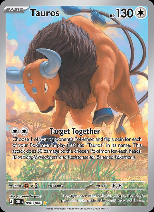 Tauros, ME04: Chaos Rising · 096/086