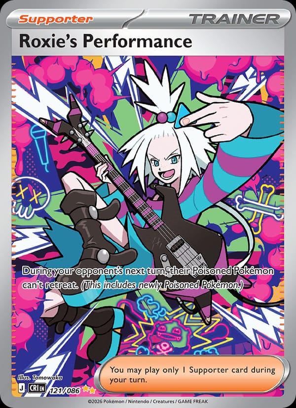 Roxie's Performance, ME04: Chaos Rising · 121/086