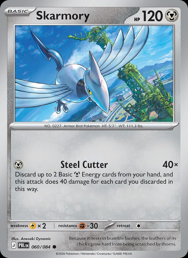 Skarmory, ME05: Pitch Black · 060/084