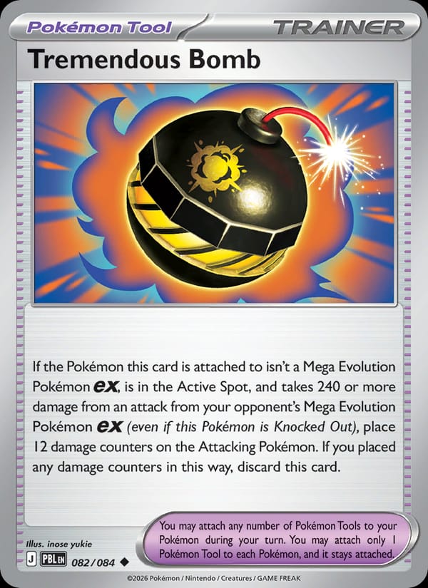 Tremendous Bomb, ME05: Pitch Black · 082/084