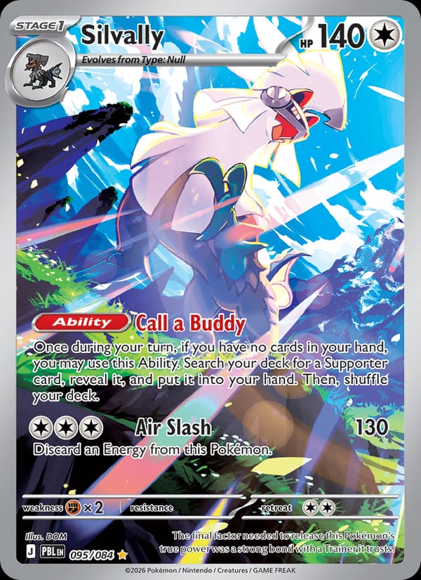 Silvally, ME05: Pitch Black · 095/084
