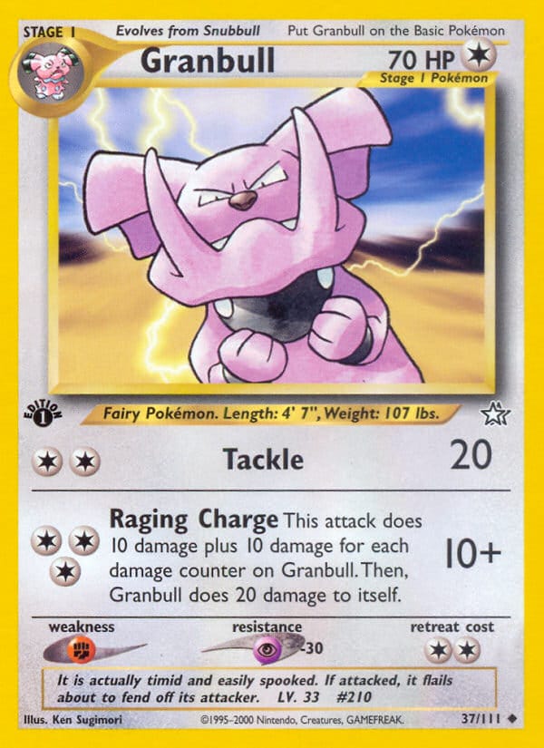 Granbull, Neo Genesis · 037/111