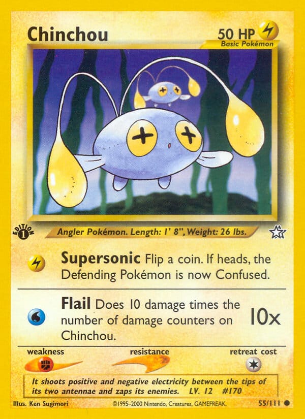 Chinchou, Neo Genesis · 055/111