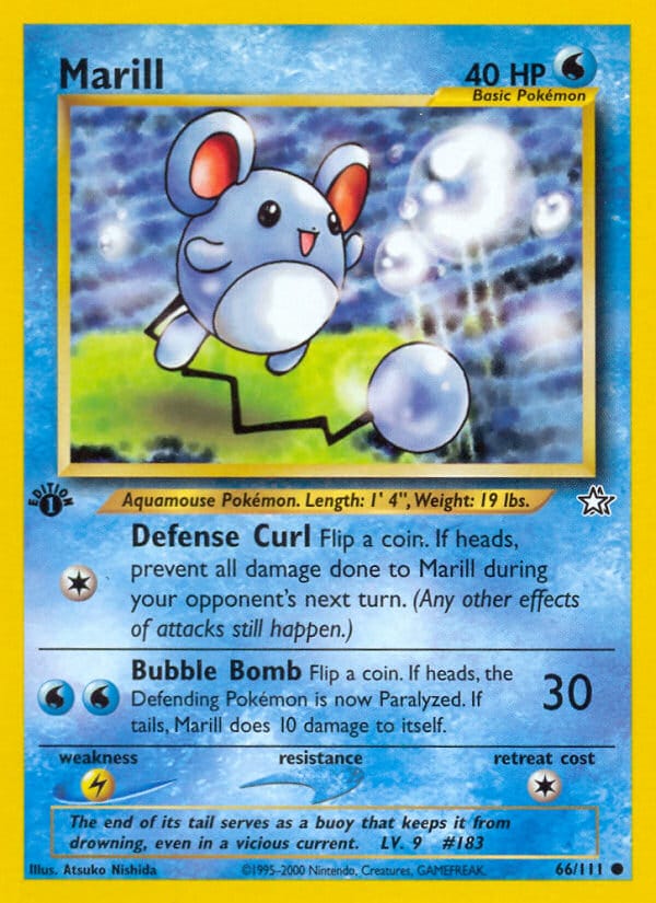 Marill, Neo Genesis · 066/111