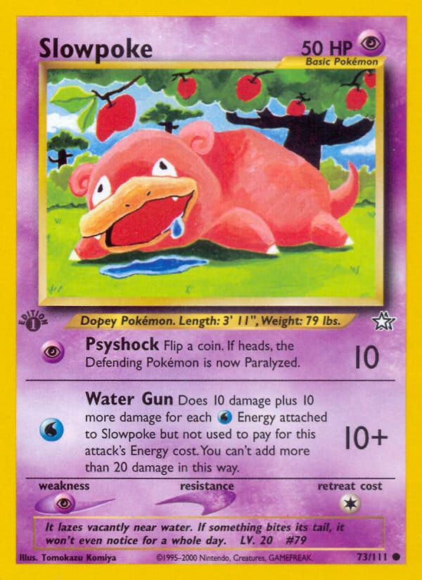 Slowpoke, Neo Genesis · 073/111