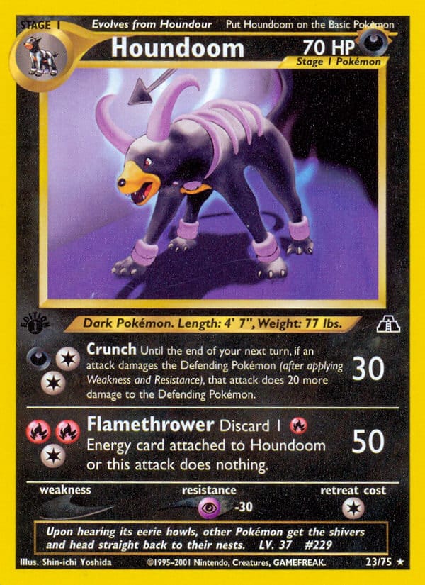 Houndoom, Neo Discovery · 23/75