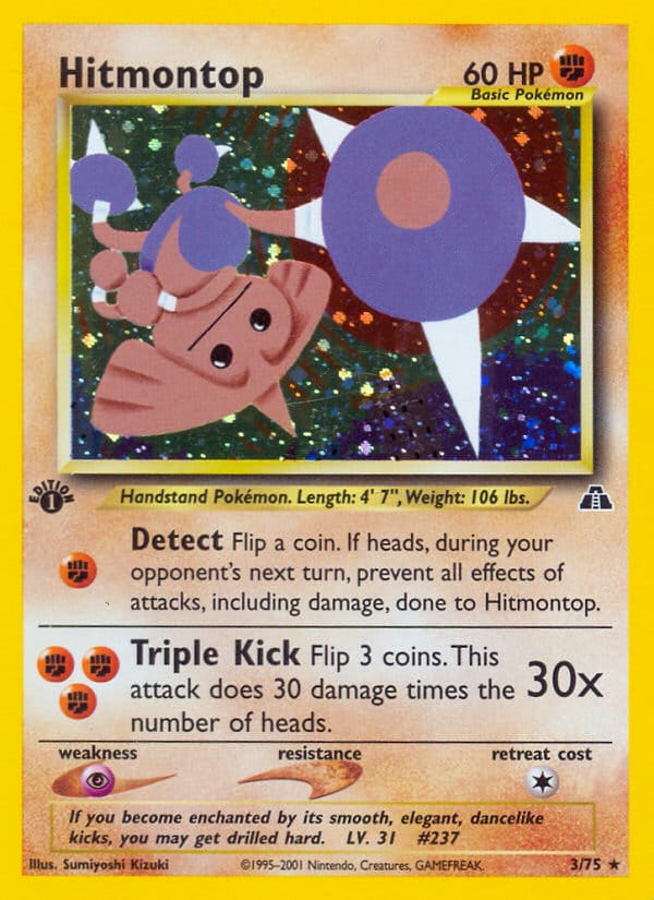 Hitmontop, Neo Discovery · 03/75
