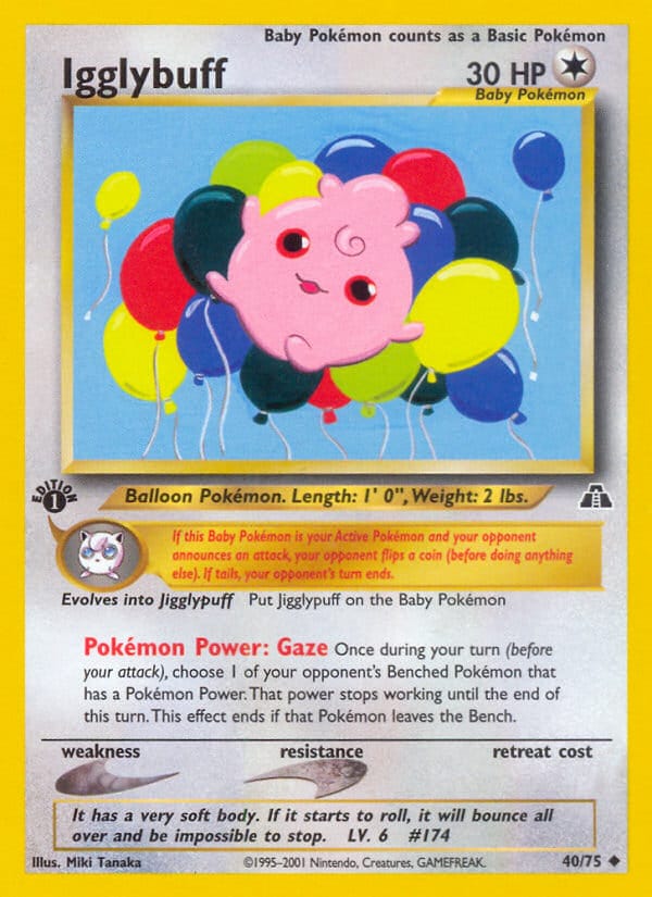 Igglybuff, Neo Discovery · 40/75
