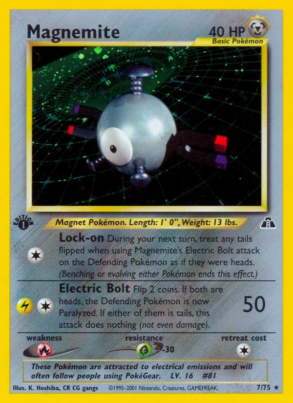 Magnemite, Neo Discovery · 07/75