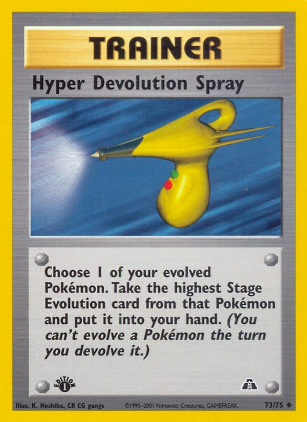 Hyper Devolution Spray, Neo Discovery · 73/75