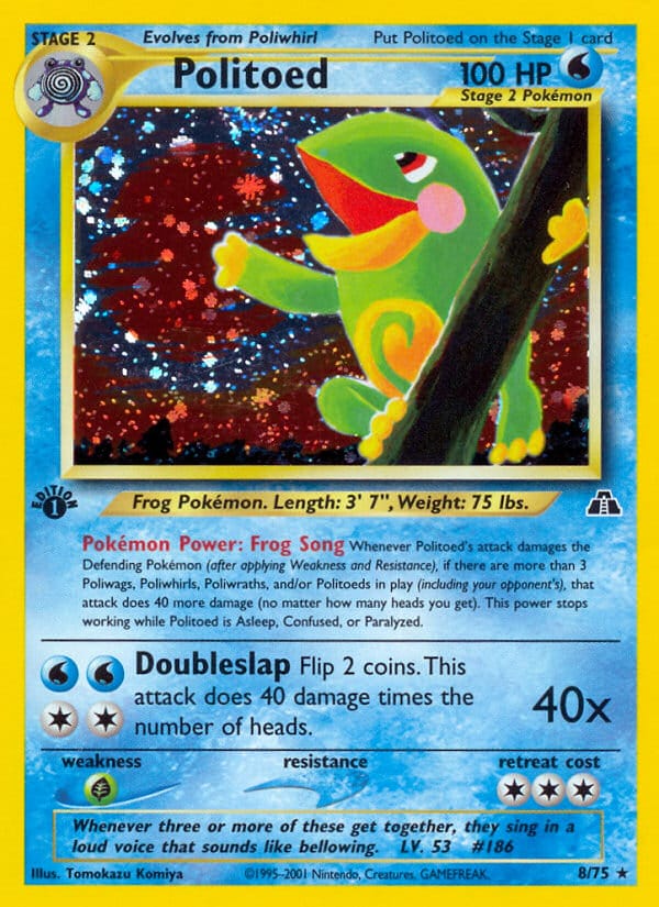 Politoed, Neo Discovery · 08/75