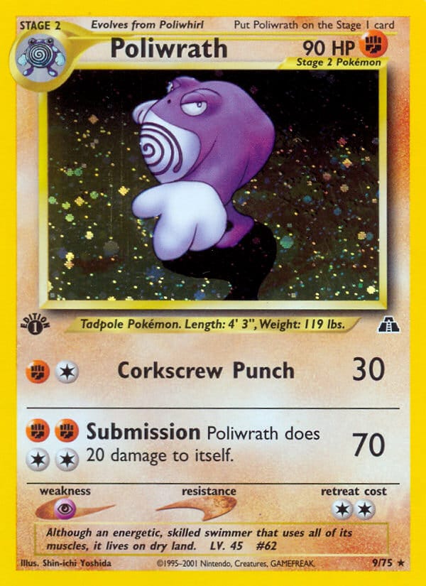 Poliwrath, Neo Discovery · 09/75