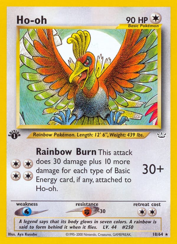 Ho-oh, Neo Revelation · 18/64