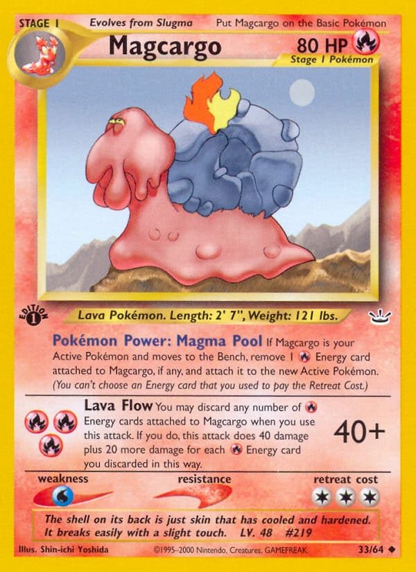 Magcargo, Neo Revelation · 33/64