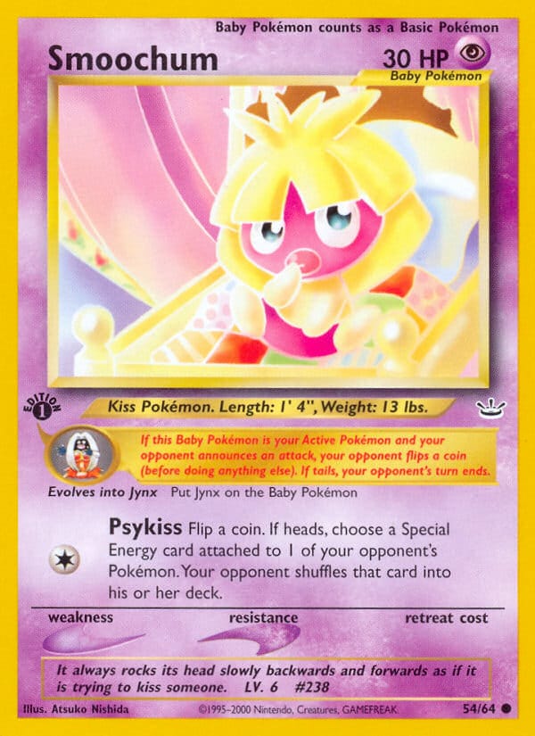 Smoochum, Neo Revelation · 54/64