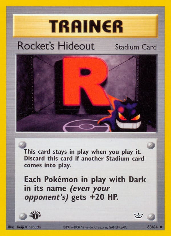 Rocket's Hideout, Neo Revelation · 63/64