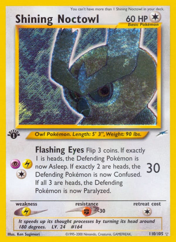 Shining Noctowl, Neo Destiny · 110/105