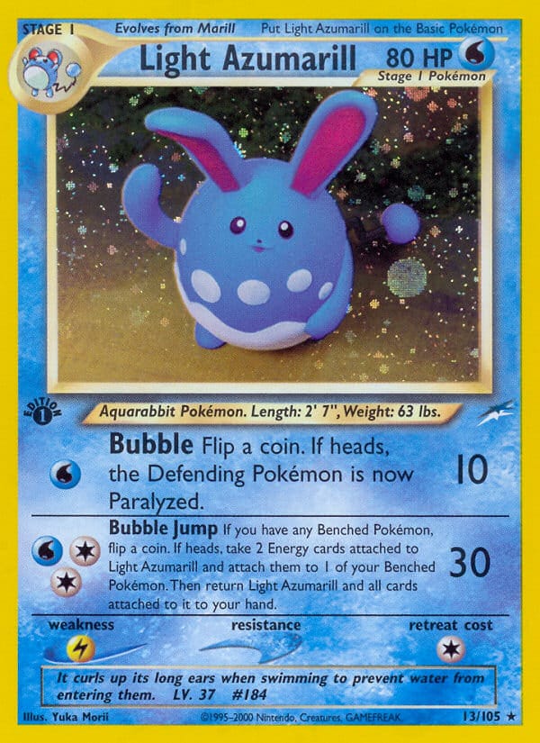 Light Azumarill, Neo Destiny · 013/105