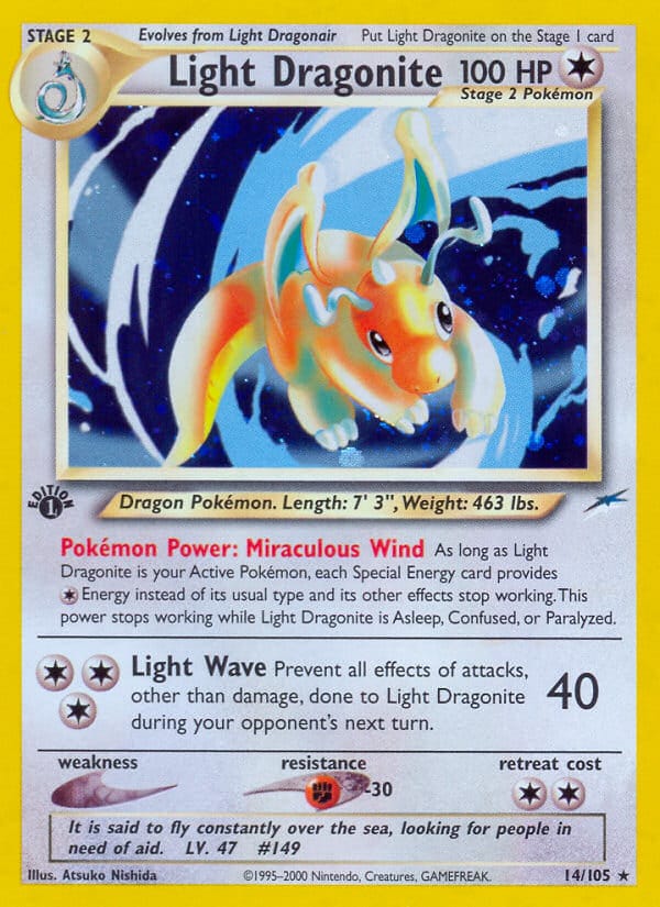 Light Dragonite, Neo Destiny · 014/105