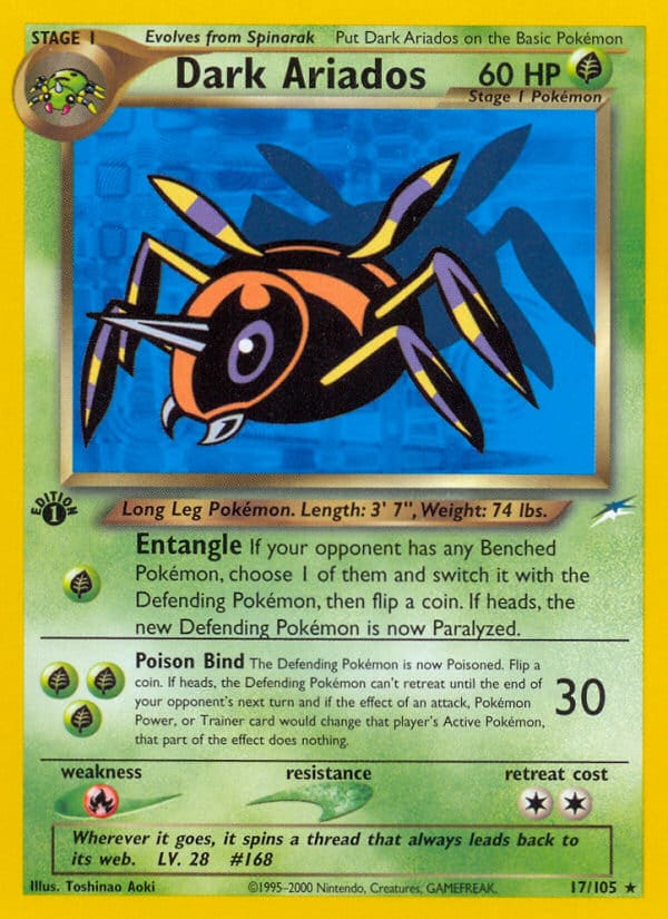 Dark Ariados, Neo Destiny · 017/105