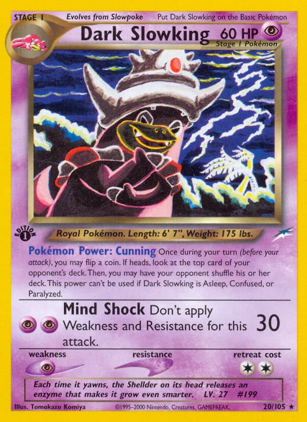 Dark Slowking, Neo Destiny · 020/105