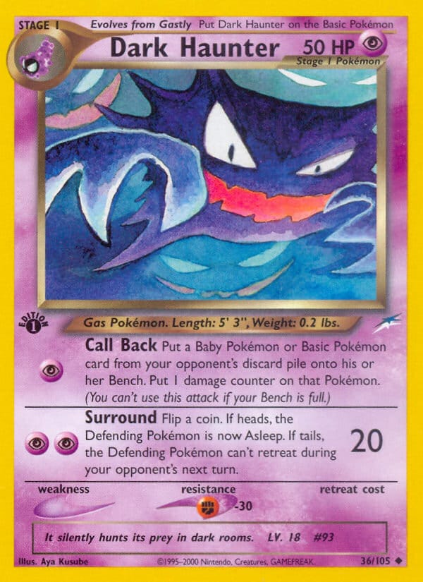 Dark Haunter, Neo Destiny · 036/105