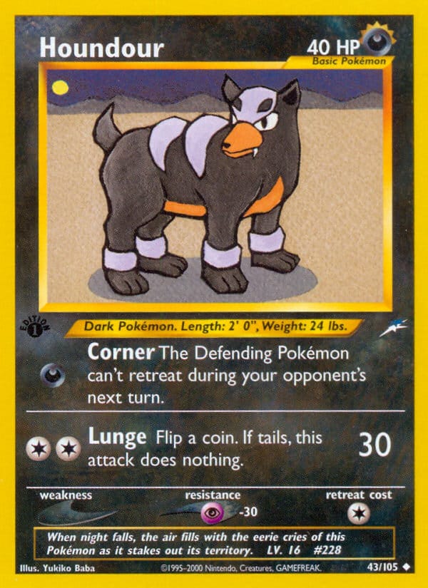 Houndour, Neo Destiny · 043/105