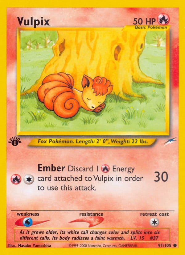 Vulpix, Neo Destiny · 091/105