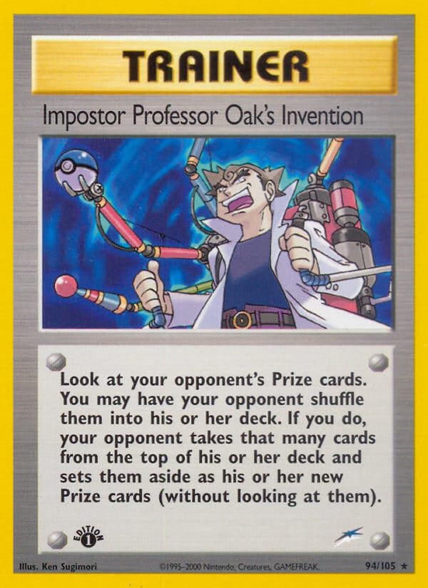 Impostor Professor Oak's Invention, Neo Destiny · 094/105