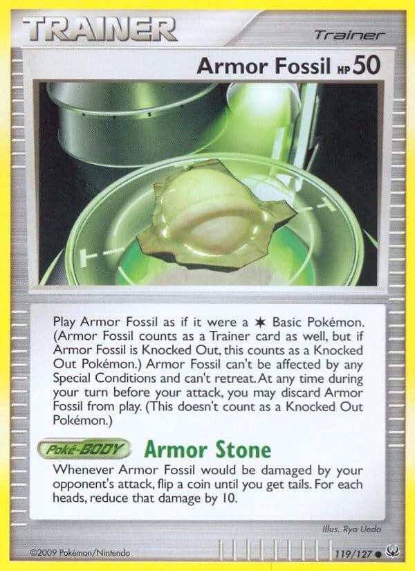 Armor Fossil, Platinum · 119/127