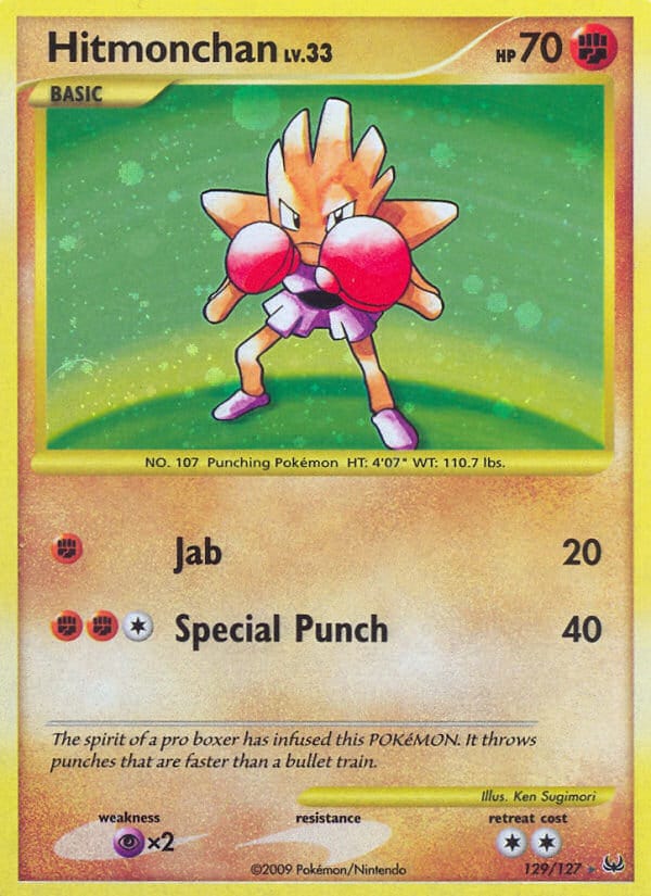 Hitmonchan, Platinum · 129/127