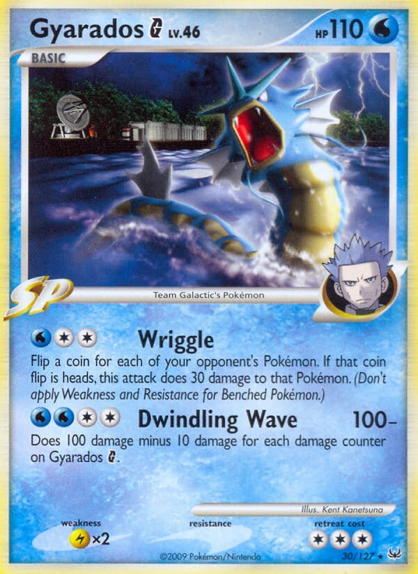 Gyarados G, Platinum · 30/127