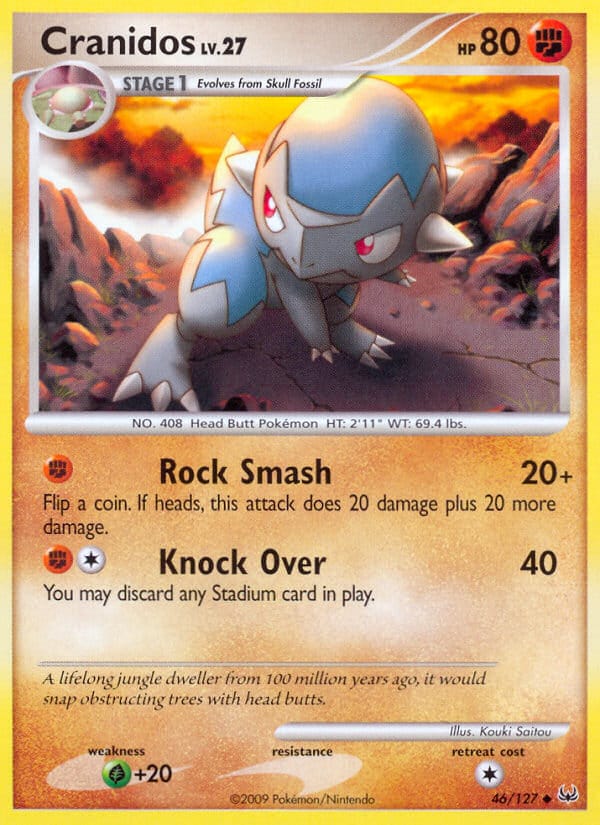 Cranidos, Platinum · 46/127