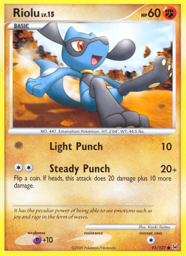 Riolu, Platinum · 91/127