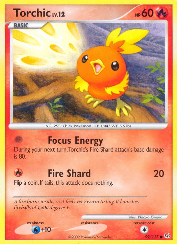 Torchic, Platinum · 99/127