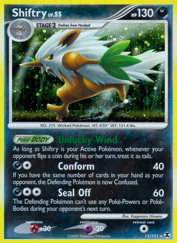 Shiftry, Rising Rivals · 13/111
