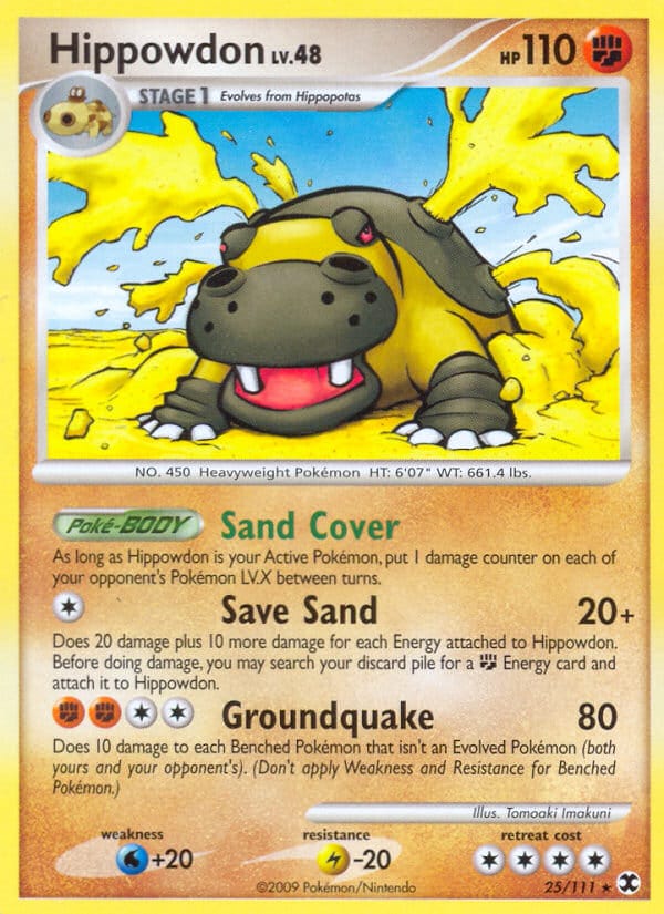 Hippowdon, Rising Rivals · 25/111