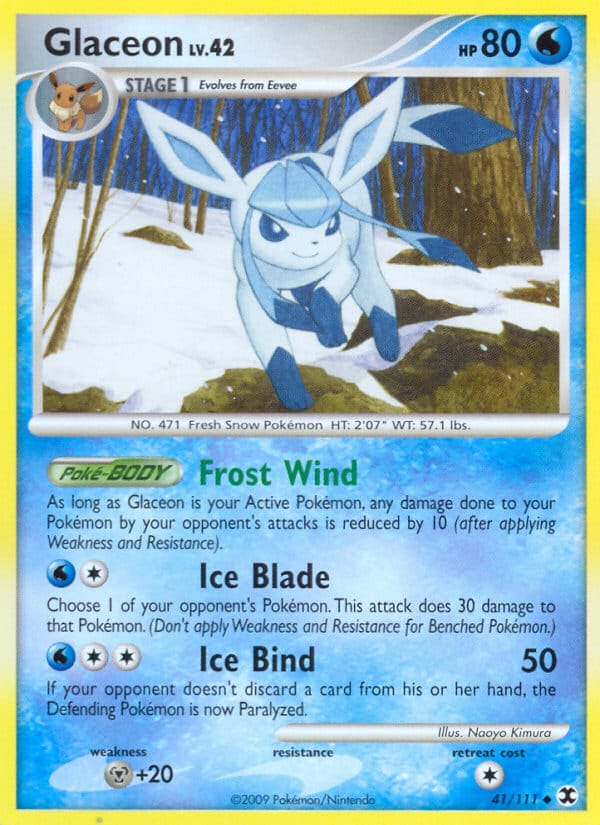 Glaceon, Rising Rivals · 41/111