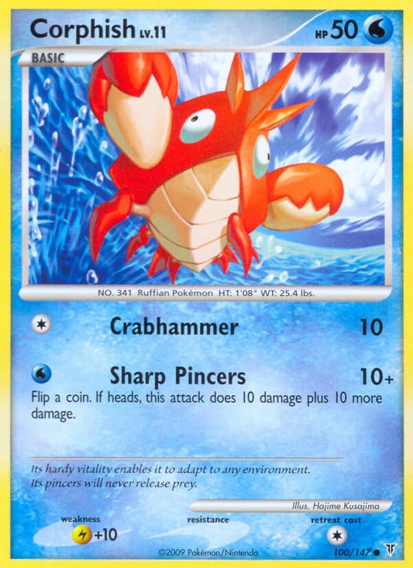 Corphish, Supreme Victors · 100