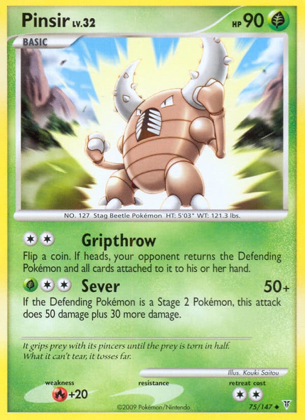 Pinsir, Supreme Victors · 75