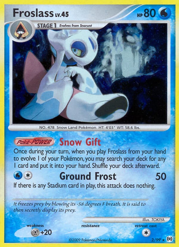 Froslass, Arceus · 2/99