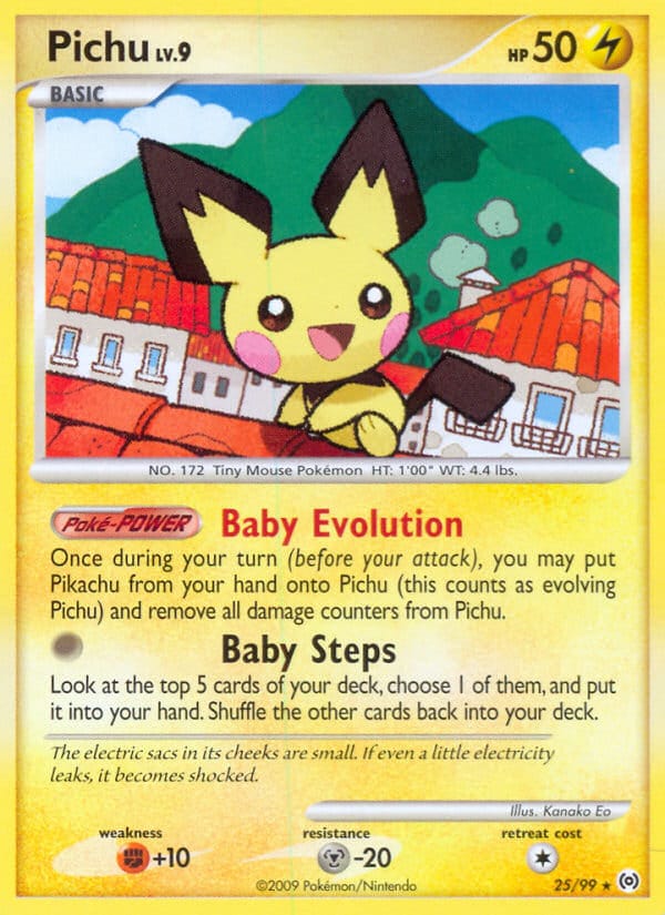 Pichu, Arceus · 25/99
