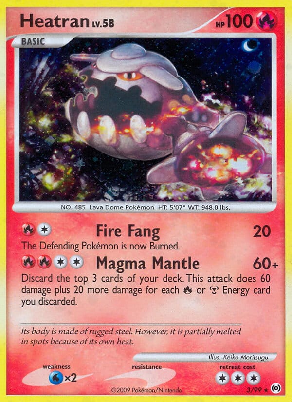 Heatran, Arceus · 3/99