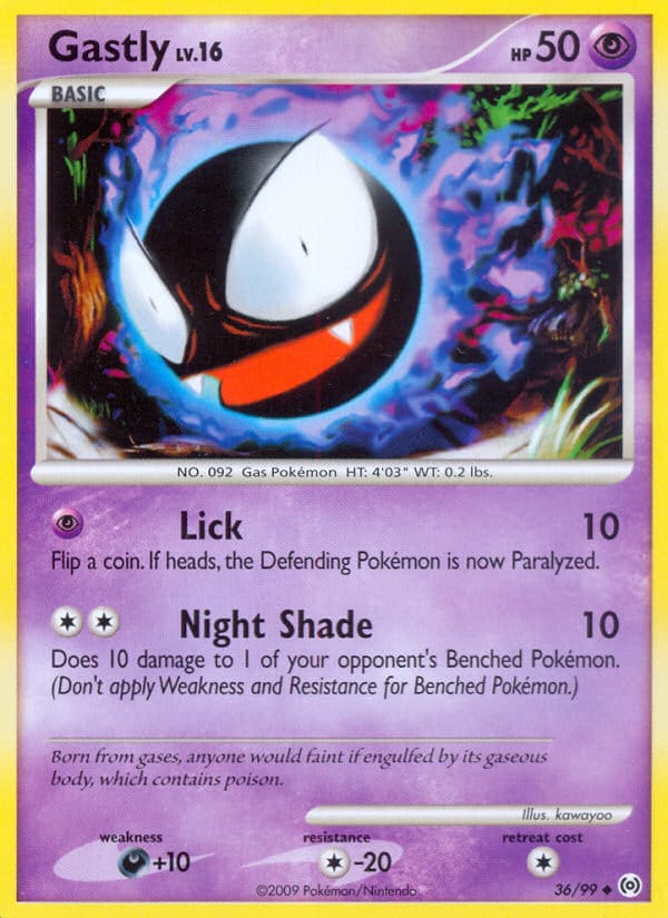 Gastly, Arceus · 36/99