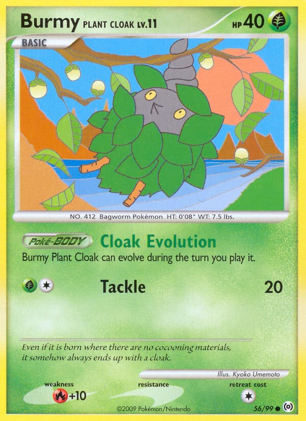 Burmy Plant Cloak, Arceus · 56/99