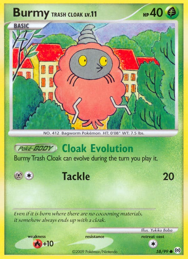 Burmy Trash Cloak, Arceus · 58/99