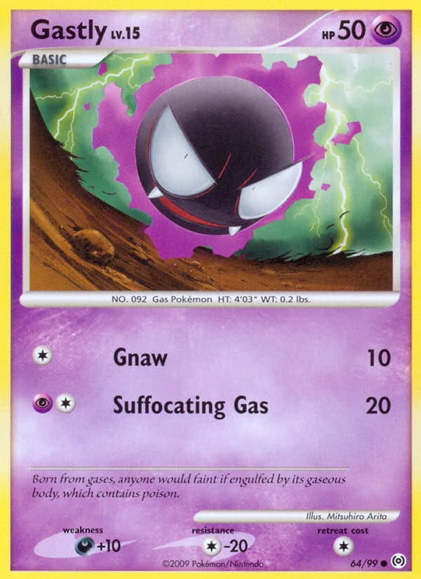 Gastly, Arceus · 64/99